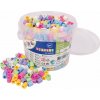 PLAYBOX Zažehľovacie korálky XL pastelové vo vedre 950 ks (2456208)