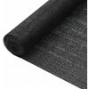 Tieniaca sieť, čierna, 2x25 m, HDPE, 75 g/m2