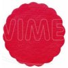 Wimex Rozetky PREMIUM O 9 cm červené