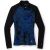 Smartwool W CLASSIC THERMAL MERINO BL PTTRN 1/4 ZB blueberry hill marble Veľkosť: S spodná bielizeň