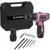 FIELDMANN Vŕtačka AKU 12 V ružová s príslušenstvom FDV 10253-A (1× 1,3 Ah) 50004652