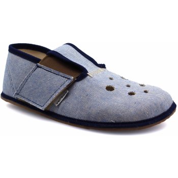 Pegres Barefoot papuče BF03 modrá