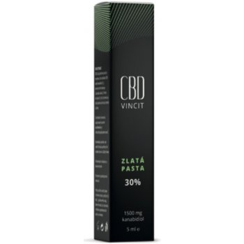 CBD Vincit zlatá pasta 30 % 5 ml