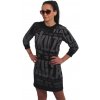 Yakuza dámske šaty ANYONE ALLOVER GKB 23120 black Farba: čierna, Veľkosti dámske: S