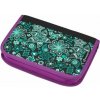 Bagmaster Dievčenské školský peračník BAGMASTER CASE ALFA 9 B BLACK/TURQUOISE