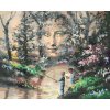 ZUTY Maľovanie podľa čísel - RYBÁRENIE A MONA LISA (D. RUSTY RUST) Rámovanie: vypnuté plátno na rám, Rozmer: 80x100 cm