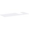 Hansgrohe Xevolos E doska 500/480 137,4 x 55 x 1 cm matná biela 54206700
