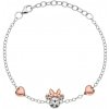 Disney detský náramok Minnie Mouse strieborný BS00033TRWL- 55.CS