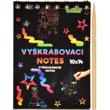 Wiky vyškrabávacie notes 12 listov