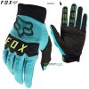 Fox Dirtpaw glove, tyrkysová, M
