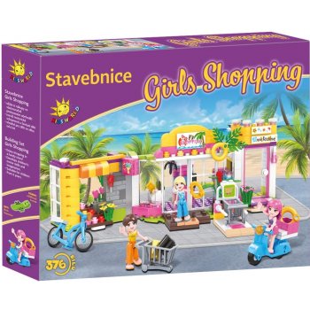 Kids world Stavebnice Girls Shopping 376 ks