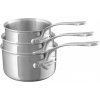 MAUVIEL sada nerezových rendlíků M´Cook, 3 ks, Ø 16 / 18 / 20 cm 521050