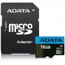 ADATA MicroSDHC 16GB UHS-I AUSDH16GUICL10A1-RA1