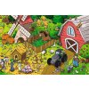 PUZZLE 60 DIELIKOV TREFLÍKY NA FARME TREFL