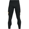 Pánske bežecké legíny Under Armour, SPEEDPOCKET TIGHT čierna,žltá XXL
