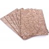MAKRO - Podložka korok obdĺžnik 30x20cm, balenie 6ks