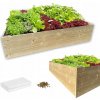 Zeleninový Záhon Exsmart drevený 120x60 cm