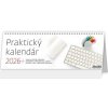 Kalendár 2026 PPRAKTICKÝ, stolový, týždenný, stĺpcový, 64+2 str., 336x121mm