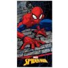 Setino - Detská bavlnená osuška Spiderman - MARVEL / 70 x 140 cm / 100% bavlna