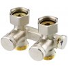 Dvojité radiátorové šróbenie Danfoss RLV-K DN 20 priame (003L0281)