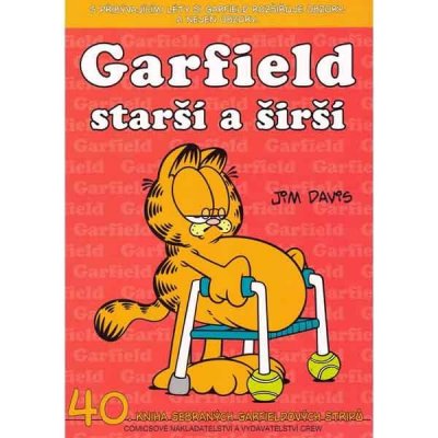 Garfield Starší a širší (č.40) (Davis Jim)