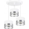 Belis Luster na lanku MILO 3xE27/60W/230V strieborná BE0457 + záruka 3 roky zadarmo + záruka 3 roky zadarmo
