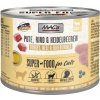 Mac's Cat vlhké krmivo pre mačky, morka a čučoriedky, 200g