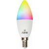 Xtend Home smart LED žárovka, E14, RGB+W, 4.8W, 450lm, barevná, stmívatelná, WiFi, Tuya