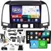 AUTORÁDIO NCS ZQ9 HYUNDAI SANTA FE 2006-2012 ANDROID 8GB LTE