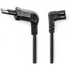 Nedis Nedis CEGL11055BK50 - Napájecí Kabel | Euro Zástrčka – IEC-320-C7 | 5 m | Úhlový | Úhlový Levý | Černá