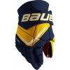 Hokejové rukavice Bauer Vapor FLY40 Navy/Gold Intermediate 12 palcov