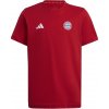 Adidas Dětské tričko BAYERN MNICHOV Tee červené velikost: 140