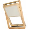Dekodum Termoizolačná roleta na strešné okno typu VELUX MK06/M06/306 Farba látky: Pearl Silver, Farba profilu: Borovica
