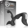 Rebel Prostate stimulator análny kolík vibračné Black 14.6 cm