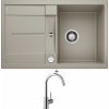 Blanco METRA 45 S tartufo + excentrické ovládanie + Blanco MIDA chróm 517742