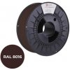 Tlačová struna (filament) C-TECH PREMIUM LINE, PETG, mahagónová hnedá, RAL8016, 1,75mm, 1kg