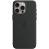 Apple iPhone 15 Pro Max Silicone Case with MagSafe - čierne MT1M3ZM/A