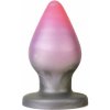 Sinnovator Thick Platinum Silicone Butt Plug, prémiový silikónový análny kolík 21 x 6,5–10,5 cm