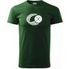 Florbal lopta - Tričko extra veľké (5-8XL) - 5XL ( Fľaškovozelená )