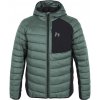 Hannah Revel Hoody Pánska zateplená bunda 10025353HHX dark forest/anthracite M