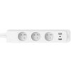 TP-LINK Smart Wi-Fi Power Strip, 3-Outlets, Homekit,German type plug! SPEC: 2.4 GHz Wi-Fi required, 100-240V, 50/60Hz, 10A max, Tapo P300(EU)