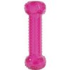 Hračka pes kosť termoplastická guma 25cm ružová Zolux