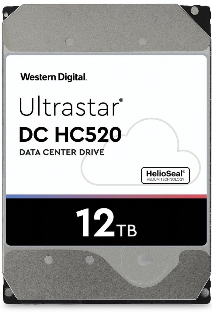 WD Ultrastar DC HC520 12TB, HUH721212ALN600 (0F30141)