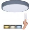 Solight LED osvetlenie s diaľkovým ovládačom Grey, 60W, 4200lm, 49cm, zmena chromatickosti, stmievateľné