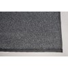 Tapibel , Kusový koberec Supersoft s bordurou 850 tm. šedý, 60x100, šedá, spálňa
