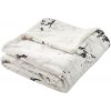 Jerry Fabrics deka baranček Mramorová biela 150x200