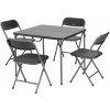 Outwell Corda Picnic Table Set Černá stůl a židle