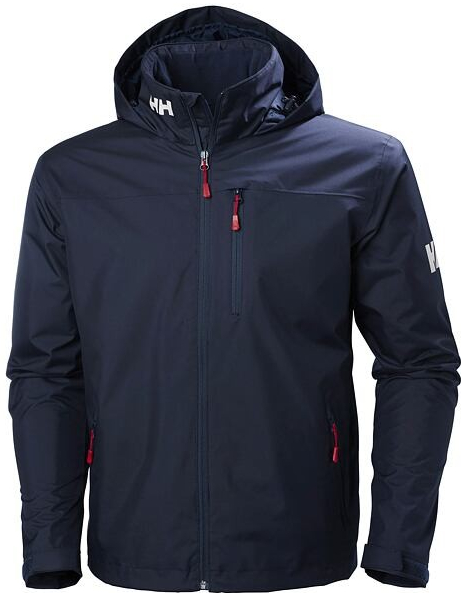 Helly Hansen pánská bunda CREW HOODED MIDLAYER JACKET 597 navy navy