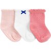 Carter’s Ponožky Pink Mix dievča 3ks