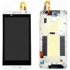 HTC Desire 610 biely LCD displej s dotykovou obrazovkou a rámom predného panela
